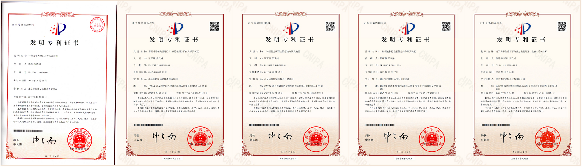 开年好彩|日志易再获发明专利授权与证书